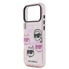 Karl Lagerfeld IML Multi K&CH Heads tok iPhone 17 Pro Max Pink - 3. kép