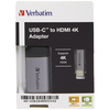 Verbatim Adapter USB-C - HDMI 4K alumínium 49143 - 2. kép