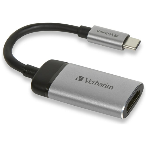 Verbatim Adapter USB-C - HDMI 4K alumínium 49143