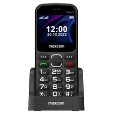 Mobiltelefon - MAXCOM MM 443 4G FEKETE