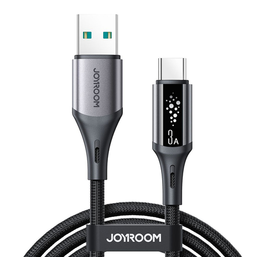 Kabel Joyroom S-A60 StarTalk 3A USB-A - USB-C 1,2m - fekete