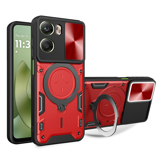 Motorola Moto G06 Red Techsuit - CamGuard Pro tok