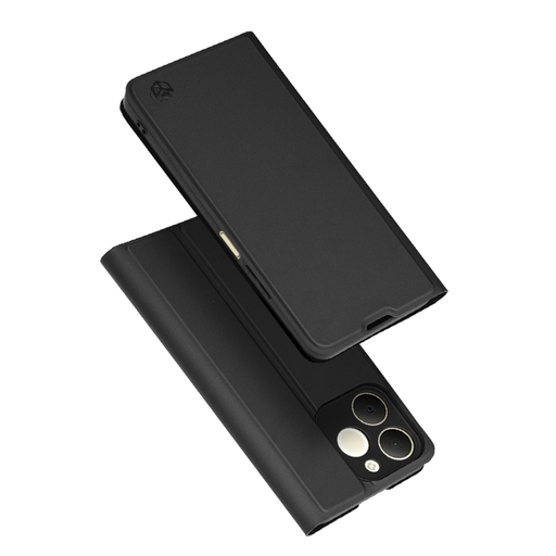 Realme Note 70T Fekete Techsuit Magskin Book tok