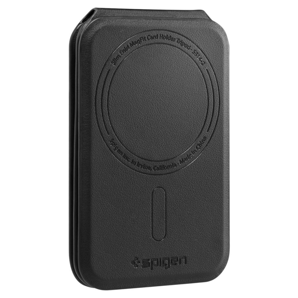 Spigen S314-2 Slim Fold Tripod Wallet Magsafe fekete - 11