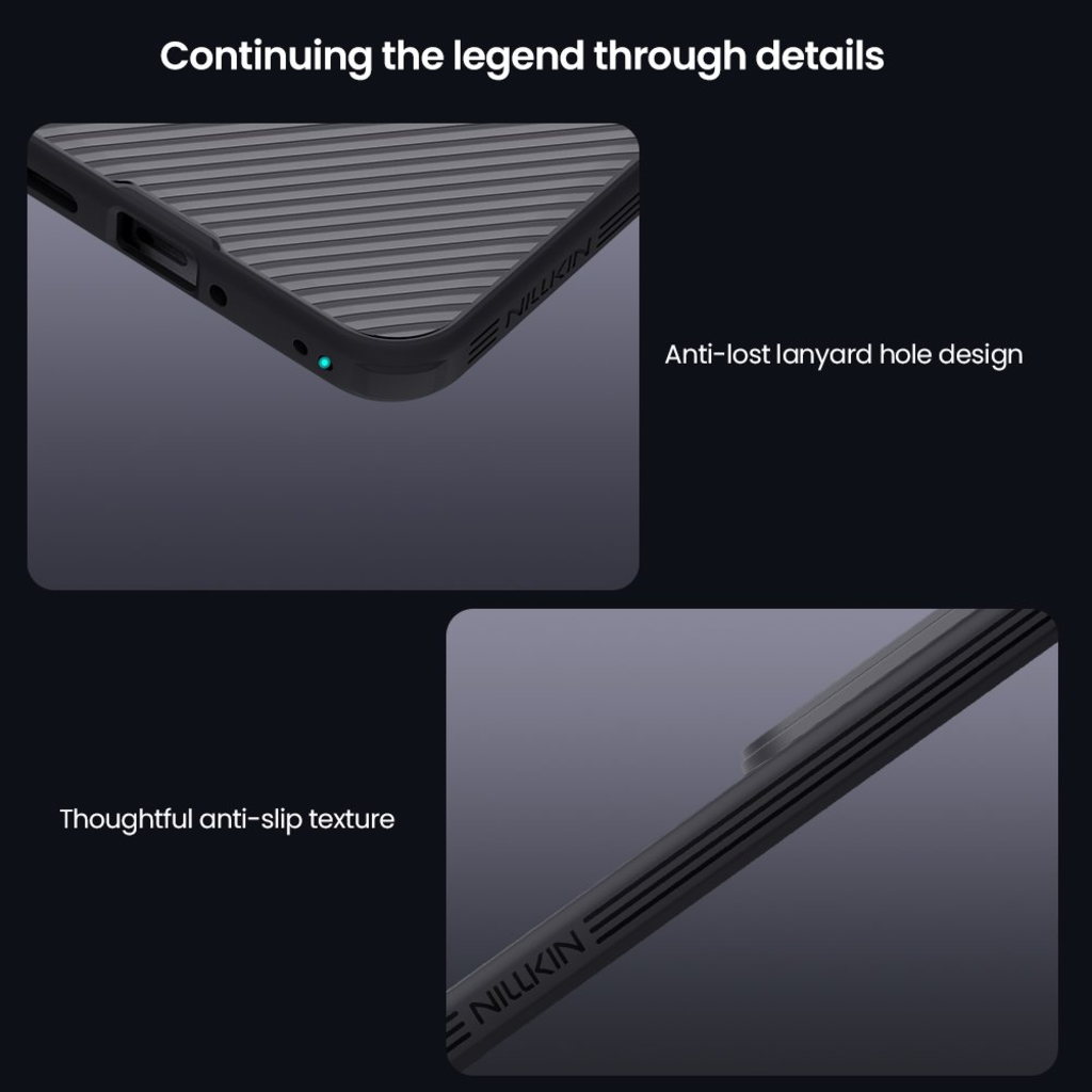 Nillkin CamShield PRO fliptok Xiaomi 15T átlátszó fekete tok - 6