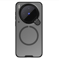 Nillkin CamShield Prop Mágneses Vivo X300 fliptok Átlátszó Fekete Tok