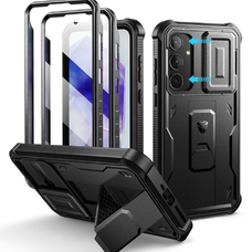 Samsung Galaxy A17 ütésálló tok Dexnor kitámasztós