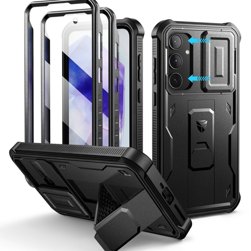 Samsung Galaxy A17 ütésálló tok Dexnor kitámasztós