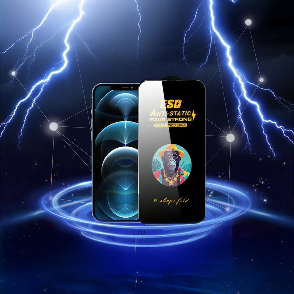 Univerzális edzett üveg 9D OneFit AI-44 6,67' üvegfólia - 4