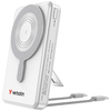 Powerbank Verbatim Charge 'n' Go 10000mAh állványos mágneses vezeték nélküli TFT kijelző 2xUSB-C kábellel ezüst - 0. kép