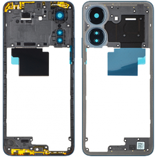 Középső keret Xiaomi Redmi 13C-hez, sötétkék