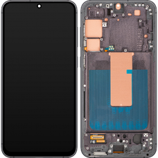 LCD kijelző modul MP Samsung Galaxy S23+ S916, utángyártott, fekete, kijelző