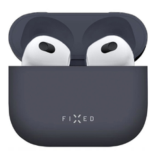 AirPods 4 Kék Fixed - Silky tok (FIXSIL-1473-BL)