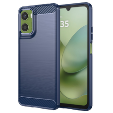 Motorola Moto G06 / Moto G06 Power Kék Techsuit - Carbon Silicone tok