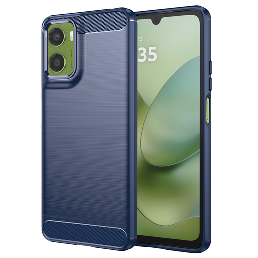 Motorola Moto G06 / Moto G06 Power Kék Techsuit - Carbon Silicone tok