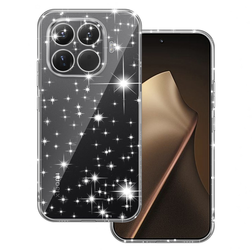 Xiaomi 15T Pro Techsuit SparkleSkin sorozat - Átlátszó tok