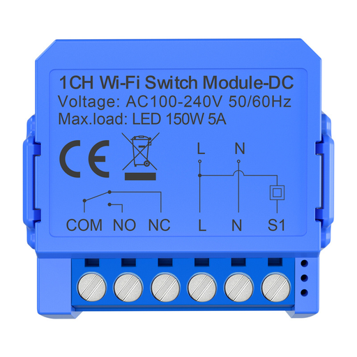 Avatto WSM16-DC-1 WiFi Switch 1CH Dry Contact DC