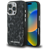 iPhone 16 Pro Karl Lagerfeld IML Leopárd Mintás MagSafe fekete tok thumbnail