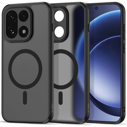 OnePlus 15 Tech-Protect Magmat Magsafe Matt Fekete tok