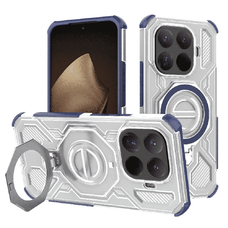 Xiaomi 15T - Techsuit - Carbon Shield PRO - Kék Átlátszó tok