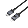 USB-C Lightning kábel Hoco X118 Kijelző, 27W, 1m, Fekete - 3. kép