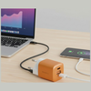 Energea Ampcharge GaN35 USB-C/USB-A PD/PPS/QC3.0 35W fali töltő narancssárga - 4. kép