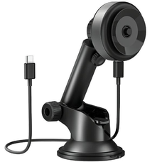 Univerzális ENERGEA AirLock indukciós tartó a műszerfalhoz fekete