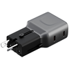 Energea TravelGo Adapter 45 2xUSB-C 45W grafit-fekete - 1. kép
