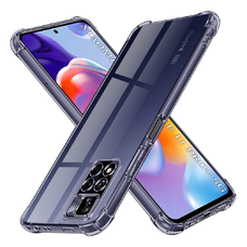 Xiaomi Redmi Note 11 Pro+ 5G Techsuit Rázkódásálló Átlátszó Szilikon Fekete tok