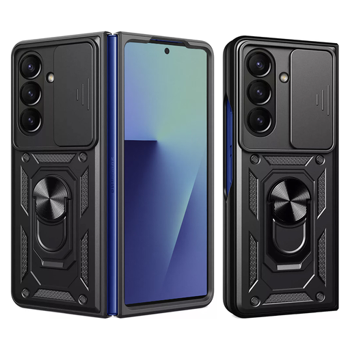 Samsung Galaxy Z Fold7 Fekete Techsuit CamShield Series tok