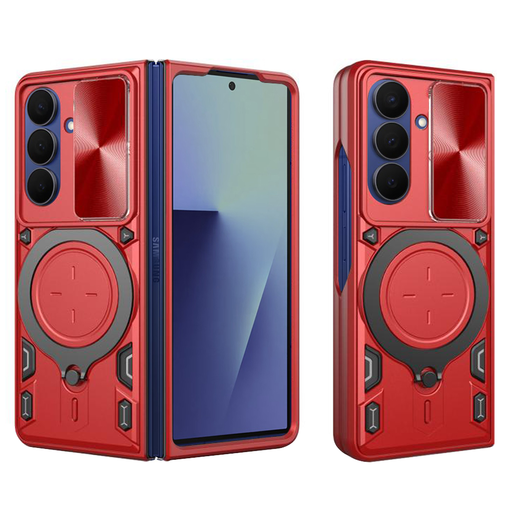 Samsung Galaxy Z Fold7 Piros Techsuit CamGuard Pro  tok