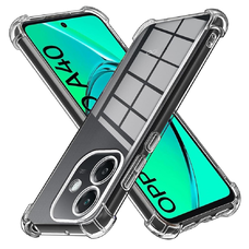 Oppo A40 4G Techsuit Shockproof Clear Silicone Átlátszó tok