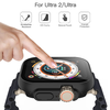 Apple Watch Ultra / Ultra 2  Techsuit - Defense360 Pro + Fólia - Fekete tok - 0. kép