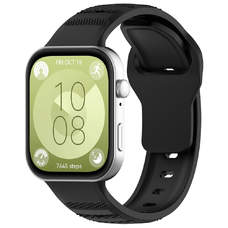 Huawei Watch Fit 3 Fekete Techsuit - Watchband (W050)