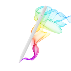 Telefonok és Tabletek Fehér Techsuit Stylus Pen (T1) - Aktív, Bluetooth, Type-C, 130mAh