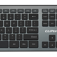Cliptec Slimline Air RZK350 Billentyűzet + Optikai egér szett 1200DPI vezeték nélküli fekete - ENG kiosztás