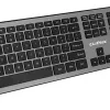 Cliptec Slimline Air RZK350 Billentyűzet + Optikai egér szett 1200DPI vezeték nélküli fekete - ENG kiosztás - 0. kép