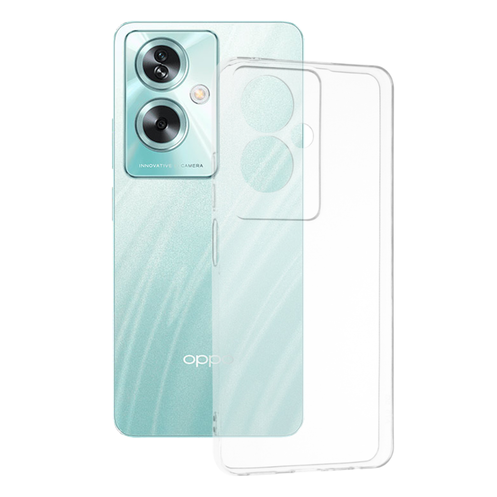 Oppo A79 5G / OnePlus Nord N30 SE Techsuit - Clear Silicone - Átlátszó tok - 1