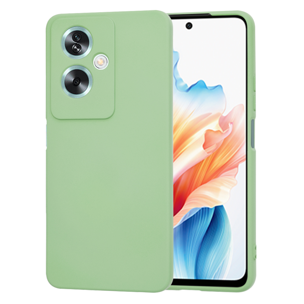 Oppo A79 5G / OnePlus Nord N30 SE Techsuit SoftFlex - Mentazöld tok - 1