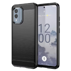 Nokia X30 Fekete Techsuit Carbon Silicone tok