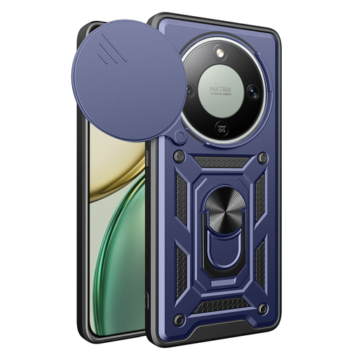 Honor Magic8 Lite Kék Techsuit CamShield Series tok