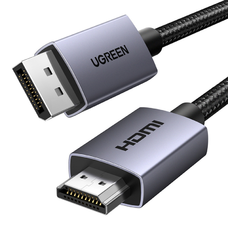 Ugreen DP123 kábel DisplayPort és HDMI-hez 4K 30Hz, 5m