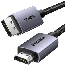 Ugreen DP123 Kábel DisplayPort - HDMI 4K 30 Hz, 1,5m