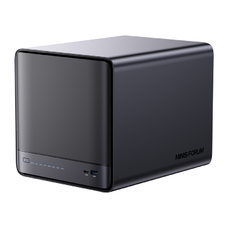 MINIS PC Minis Forum NAS N5 AMD Ryzen 7 H255, 16GB+128GB OS tárolás