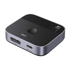 Ugreen AW701 DisplayPort+USB-C 2 az 1-ben kapcsoló
