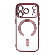 Metallic Magsafe tok iPhone 16 Pro Max Pink