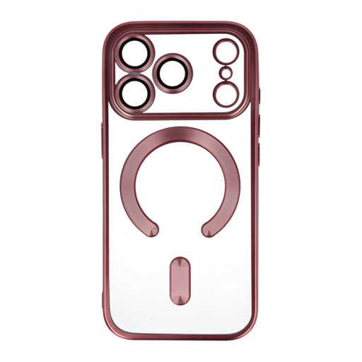 Metallic Magsafe tok iPhone 16 Pro Max Pink