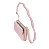 Kötött telefontartó táska GCW18 világos rózsaszín - 1. kép