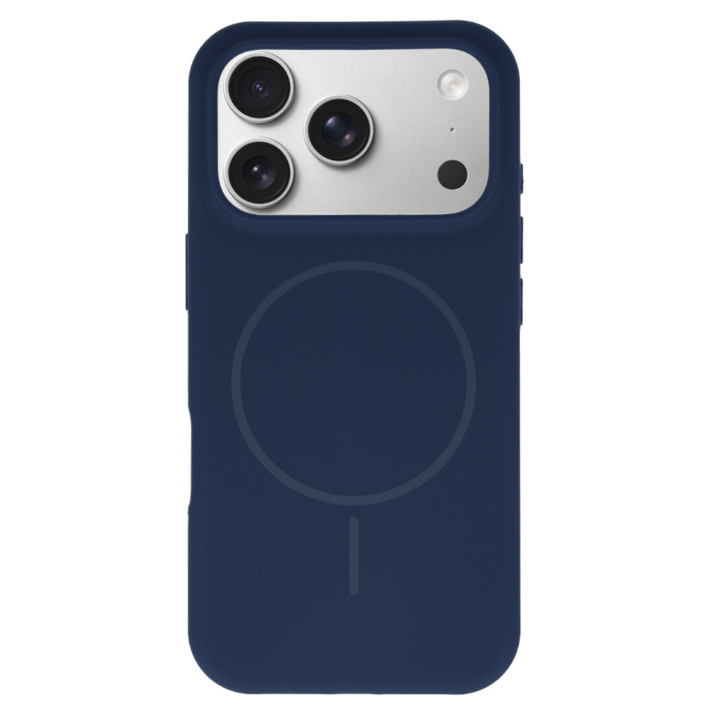 Magsafe Slim Szilikon tok iPhone 16 Pro navy - 2