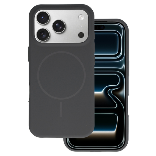 Magsafe Slim Szilikon tok iPhone 17 Pro Max grafit